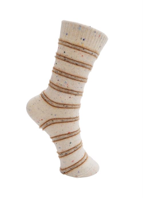 BLACK COLOUR STRØMPER, BCERIN SOCK, BEIGE